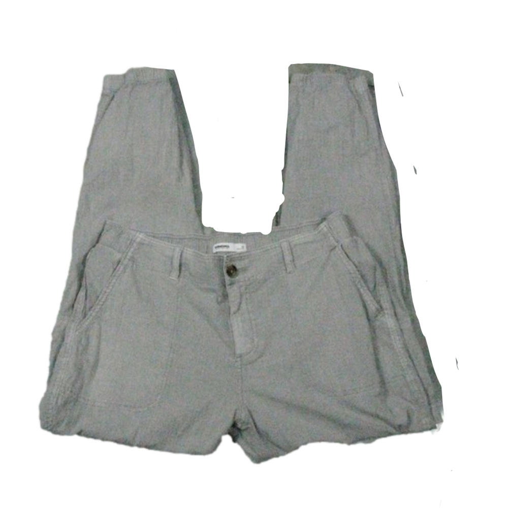 Sonoma Light Gray Cotton Pants Size 12